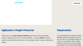 What Pregaopresencial.com.br website looked like in 2017 (6 years ago)