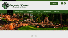 What Propertymastersld.com website looked like in 2017 (6 years ago)