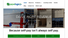 What Payorlogic.com website looked like in 2017 (6 years ago)