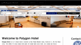 What Polygonhotel.com website looked like in 2017 (6 years ago)
