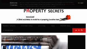 What Propertysecrets.net website looked like in 2017 (6 years ago)