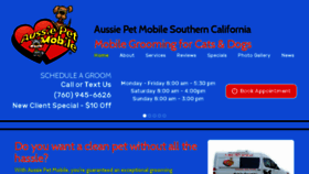 What Petgroomingsouthernca.com website looked like in 2017 (6 years ago)