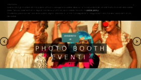What Photobootheventi.com website looked like in 2017 (6 years ago)