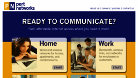 What Portnetworks.net website looked like in 2017 (6 years ago)
