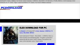 What Pcdownloadz.xyz website looked like in 2017 (6 years ago)