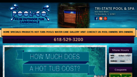 What Poolco.net website looked like in 2017 (6 years ago)