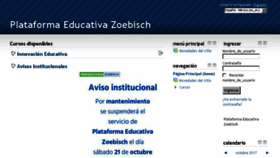 What Pmoodlezoebisch.edu.mx website looked like in 2017 (6 years ago)