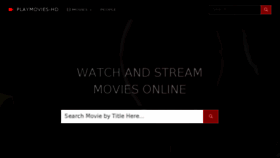 What Playmovies-hd.stream website looked like in 2017 (6 years ago)
