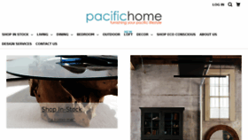 What Pacific-home.com website looked like in 2017 (6 years ago)