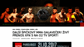 What Proboxing.cz website looked like in 2017 (6 years ago)