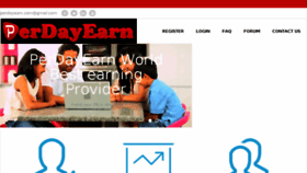 What Perdayearn.com website looked like in 2017 (6 years ago)