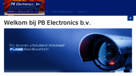 What Pbelectronics.nl website looked like in 2017 (6 years ago)