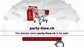 What Party-time.ch website looked like in 2017 (6 years ago)