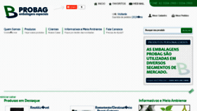 What Probag.com.br website looked like in 2017 (6 years ago)