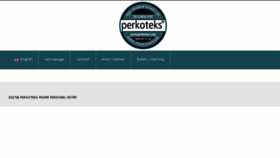 What Perkoteks.com website looked like in 2017 (6 years ago)