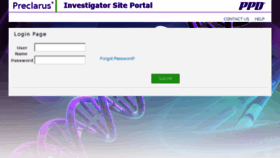 What Preclaruslabdata.ppdi.com website looked like in 2017 (6 years ago)