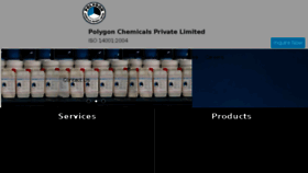 What Polygonchemicals.com website looked like in 2017 (6 years ago)
