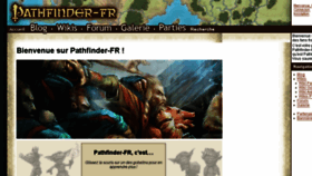 What Pathfinder-fr.org website looked like in 2017 (6 years ago)