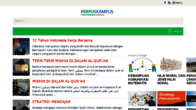 What Perpuskampus.com website looked like in 2017 (6 years ago)