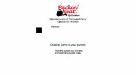 What Packinneat.com website looked like in 2017 (6 years ago)