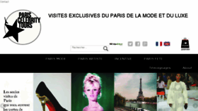 What Paris-celebrity-tours.fr website looked like in 2017 (6 years ago)