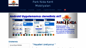 What Parknida.com website looked like in 2017 (6 years ago)