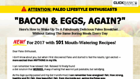 What Paleobreakfastrecipes.com website looked like in 2017 (6 years ago)