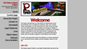 What Palaceaholic.com website looked like in 2017 (6 years ago)