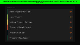 What Pknsproperty.com website looked like in 2017 (6 years ago)