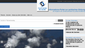 What Politische-bildung.de website looked like in 2017 (7 years ago)