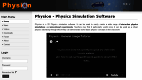 What Physion.net website looked like in 2017 (6 years ago)