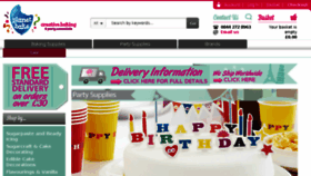 What Planetbake.co.uk website looked like in 2017 (6 years ago)