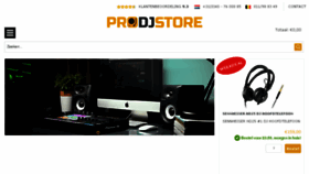 What Prodjstore.nl website looked like in 2017 (6 years ago)