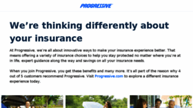 What Progressive.insurance website looked like in 2017 (6 years ago)