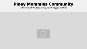 What Pinaymommies.com website looked like in 2017 (6 years ago)