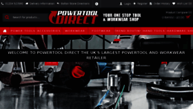 What Powertooldirect.co.uk website looked like in 2017 (6 years ago)