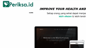 What Periksa.id website looked like in 2017 (6 years ago)