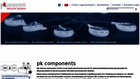 What Pk-components.de website looked like in 2017 (6 years ago)