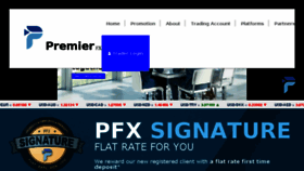 What Premierfx.co website looked like in 2017 (6 years ago)