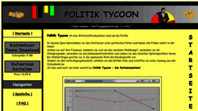 What Politik-tycoon.de website looked like in 2017 (6 years ago)