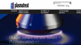 What Plasmatreat.fr website looked like in 2017 (6 years ago)