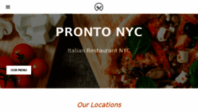 What Pronto-chain-nyc.com website looked like in 2017 (6 years ago)
