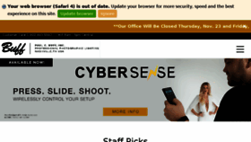 What Paulcbuff.com website looked like in 2017 (7 years ago)