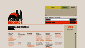 What Piccadillyrecords.com website looked like in 2017 (6 years ago)
