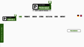 What Parkhausplatzhirsch.de website looked like in 2017 (6 years ago)