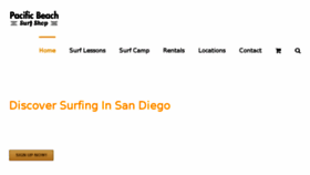 What Pbsurfshop.com website looked like in 2017 (6 years ago)