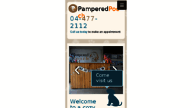 What Pamperedpooch.co.nz website looked like in 2017 (6 years ago)