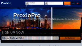 What Proxiopro.com website looked like in 2017 (6 years ago)