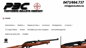 What Pbcbullets.be website looked like in 2017 (6 years ago)