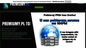 What Premiumy.pl website looked like in 2017 (7 years ago)